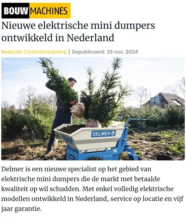 Bouwmachines Nederland Bouwmachines Nederland