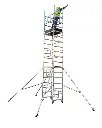 Svelt Sveltower éénpersoons rolsteiger 110x74 cm – werkhoogte tot 6.2 m