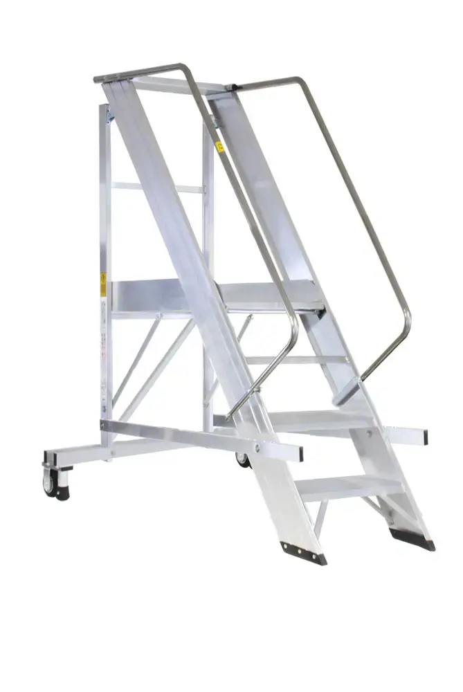 [SMAXI504] SVELT Castellana MAXI Mobile Platform stepladder 4 to 15 steps up to 3.90 m (4 steps0,92 m 32,5 kg)