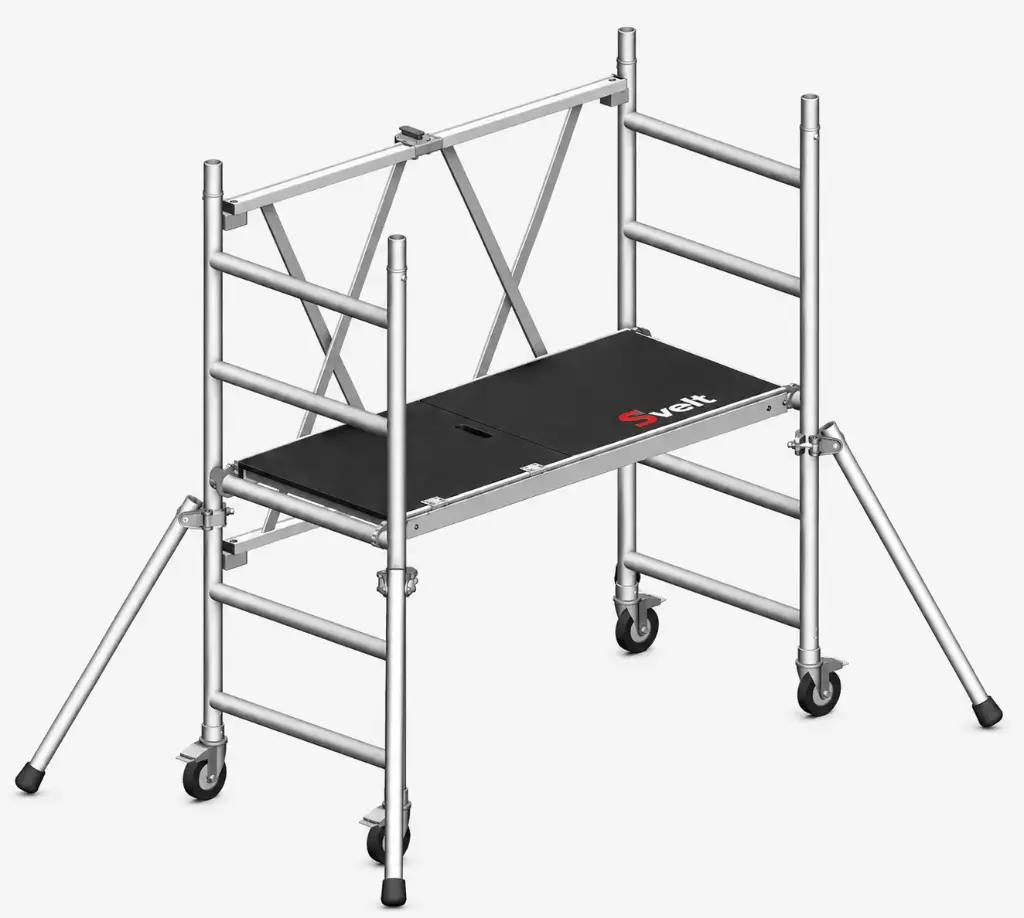 [AROLLP0170SN] SVELT Roller Plus S Fahrgerüst 1,60 × 0,75 m | Plattformlänge 1,40 m | Arbeitshöhe 7,76 m (Steiger hoogte 1,70 m)