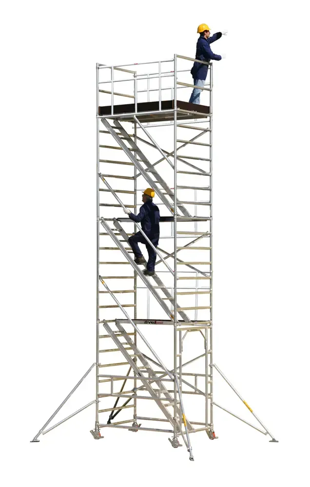 SVELT Tempo Comfort Safe Rolsteiger 2,00 x 1,35 m | Platformlengte 2,00 m | Steigerhoogte 12,90 m