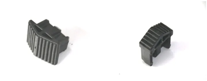E1 - Fly plug kit profile 57 mm 2 base plugs + 2 intermediate plugs