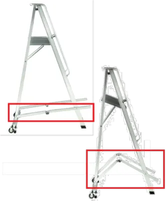 7 STEPS ARTICULATED ARM L - CASTELLANA 7 STEPS EN131